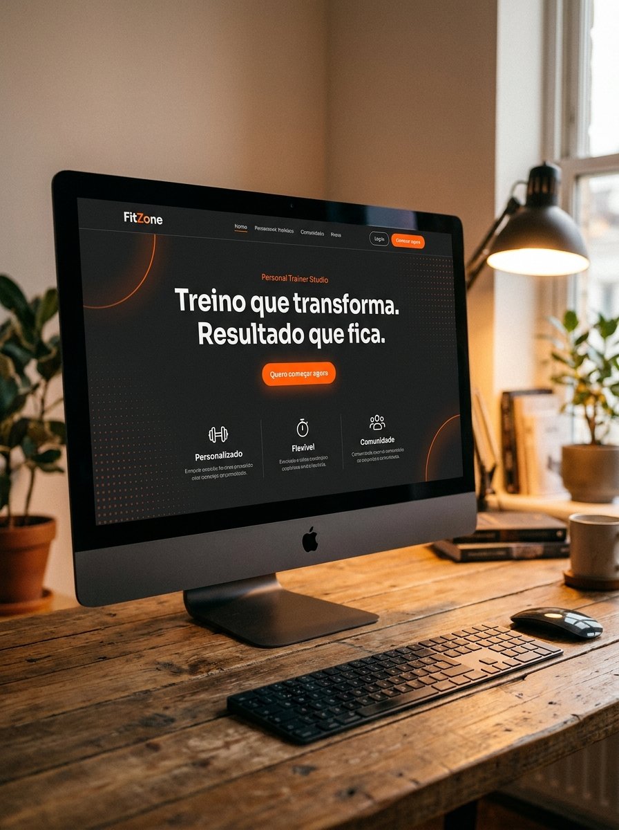 Exemplo de landing page
