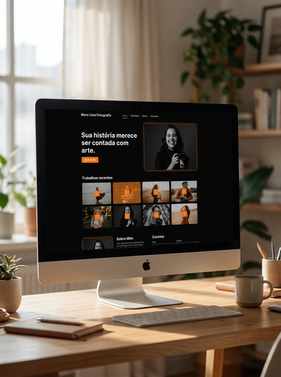 Exemplo de site personalizado